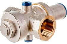 Редуктор давления PN25 вн/вн 1/2 с выходом под манометр Stout 1