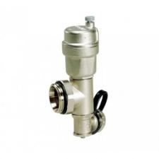 Концевой узел Luxor для коллектора с автоматическим клапаном спуска воздуха и краном слива  (Италия)