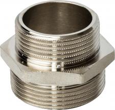 Ниппель STOUT переход.никелирован.резьба наружная 3/4