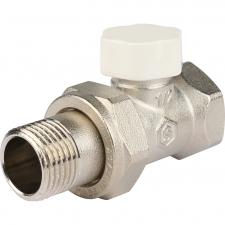 Клапан запорно-балансировочный STOUT прямой 3/4