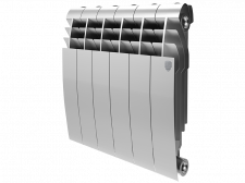 Радиатор биметаллический Royal Thermo BiLiner 350 /Silver Satin - 8 секций