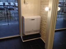 Стандартный монтаж бризера с толщиной стены до 500 мм.