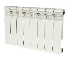 Радиатор биметаллический ROMMER Profi Bm  BL350-80-130  8 секций ,белый