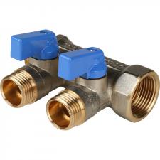 Коллектор никелированный STOUT  3/4