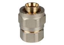 Переходник винтовой с внутренней резьбой STOUT 1/2