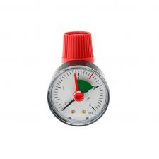 Клапан предохранительный STOUT c манометром 30х1/2