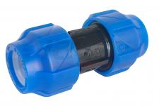 Муфта ПНД компрессионная соединительная 25 (100/20) VALFEX