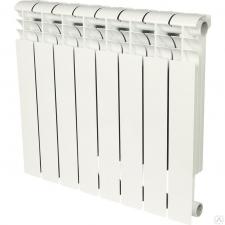 Радиатор биметаллический ROMMER Profi Bm  BL500-80-150  8 секций ,белый