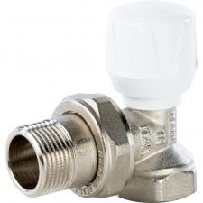 Клапан ручной терморегулирующий STOUT угловой 3/4