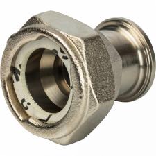 Разъемное соединение с плоским уплотнением и обратным клапаном, никелированное 1