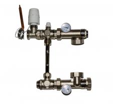 Группа автономной циркуляции SUNFLY (без насоса, монтажная длина насоса 130 мм)(арт. XF15189E)