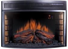 Электрокамин встраиваемый Royal Flame Dioramic 25 LED FX широкий (черный)